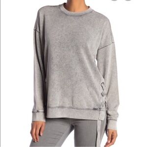 All Saints Leti Lace-Up Sweater‎ Size Small